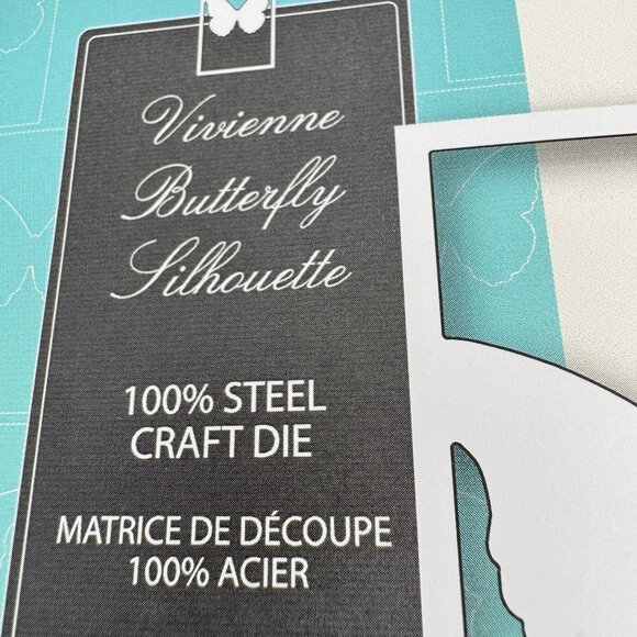 Vivienne Butterfly Silhouette & Elliana Heart Memory Box 100% Steel Craft Dies - Picture 6 of 6